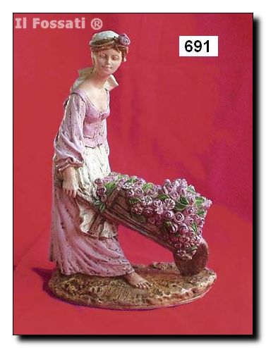 691-Florista con carretilla.