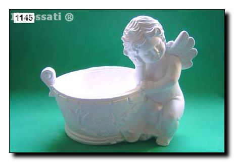 1145-Angel con fuente