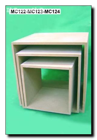 MC122 - Cubo apilable hueco 